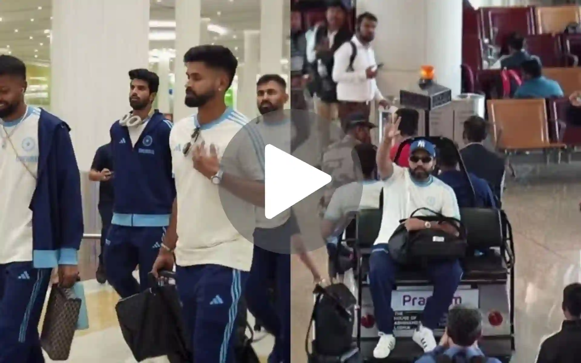 [Watch] Rohit Sharma And Co Get A Warm Welcome In Dubai For Champions Trophy 2025